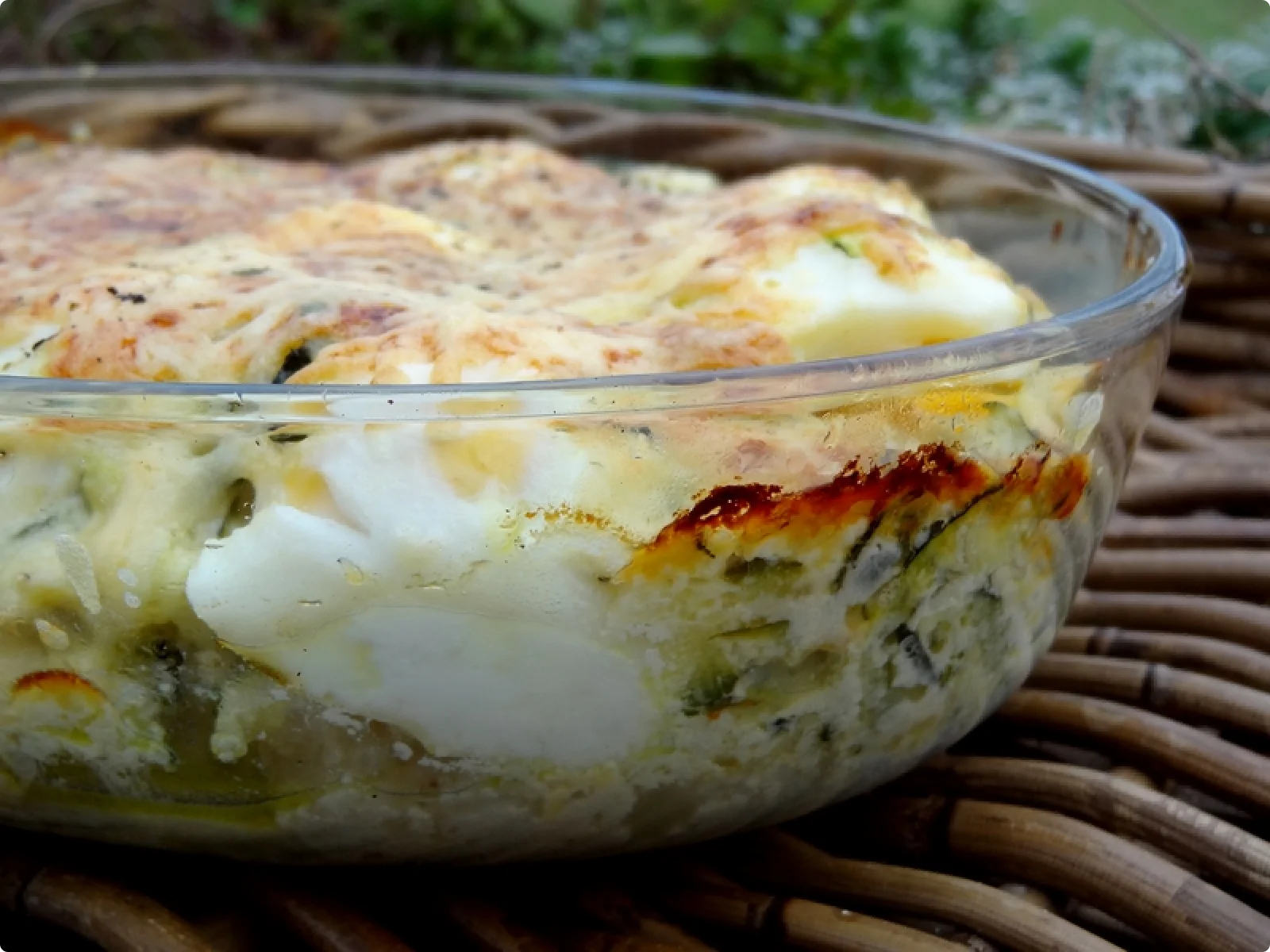 Gratin courgettes et choux-fleur